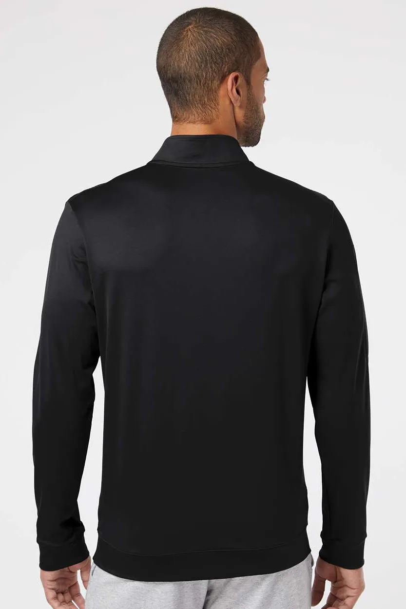 Adidas Herren Performance UPF 50  1/4-Zip Sweatshirt mit Tasche - Schwarz
