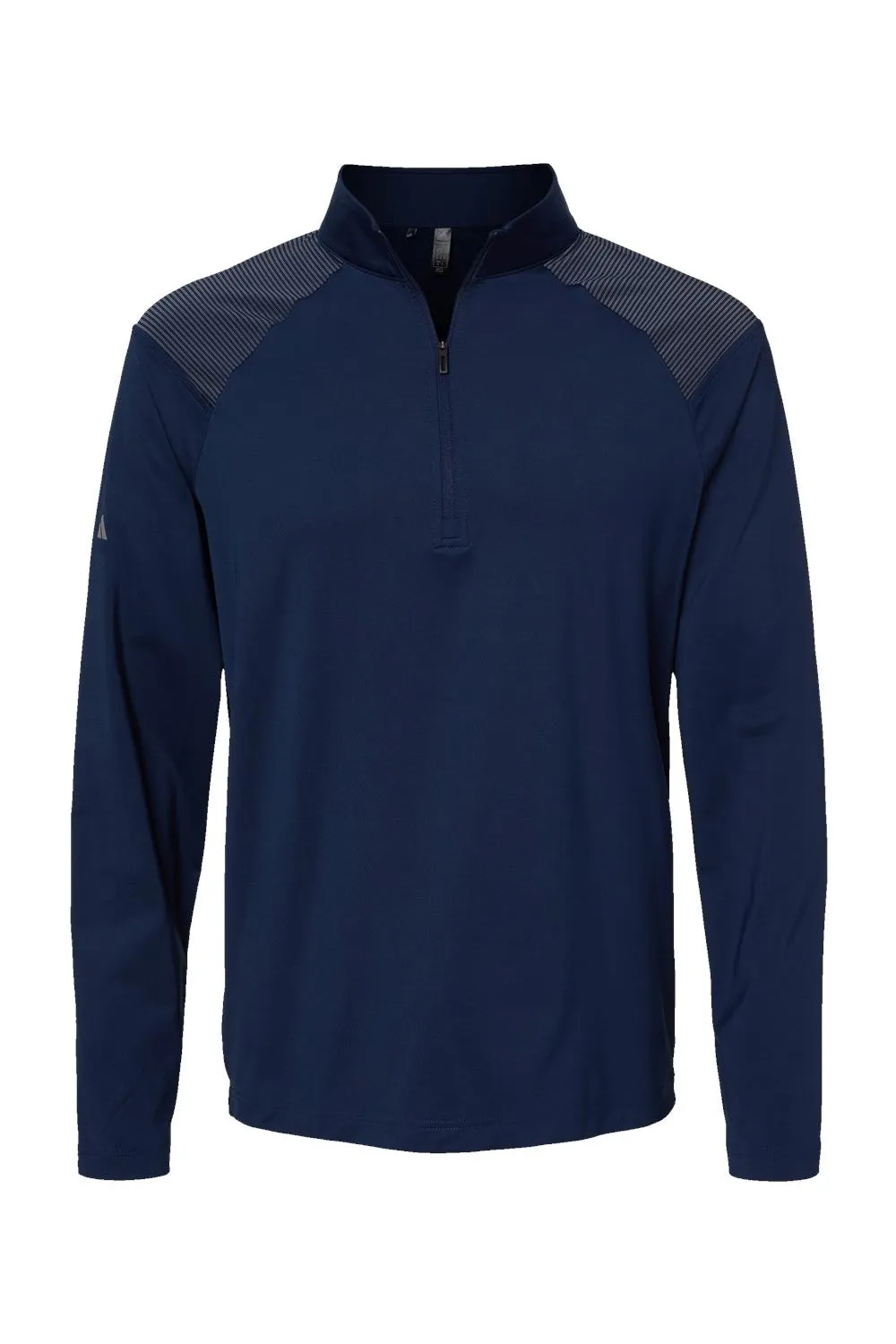Adidas Herren Schulterstreifen Feuchtigkeitstransportierendes 1/4-Zip Sweatshirt - Team Navy Blau