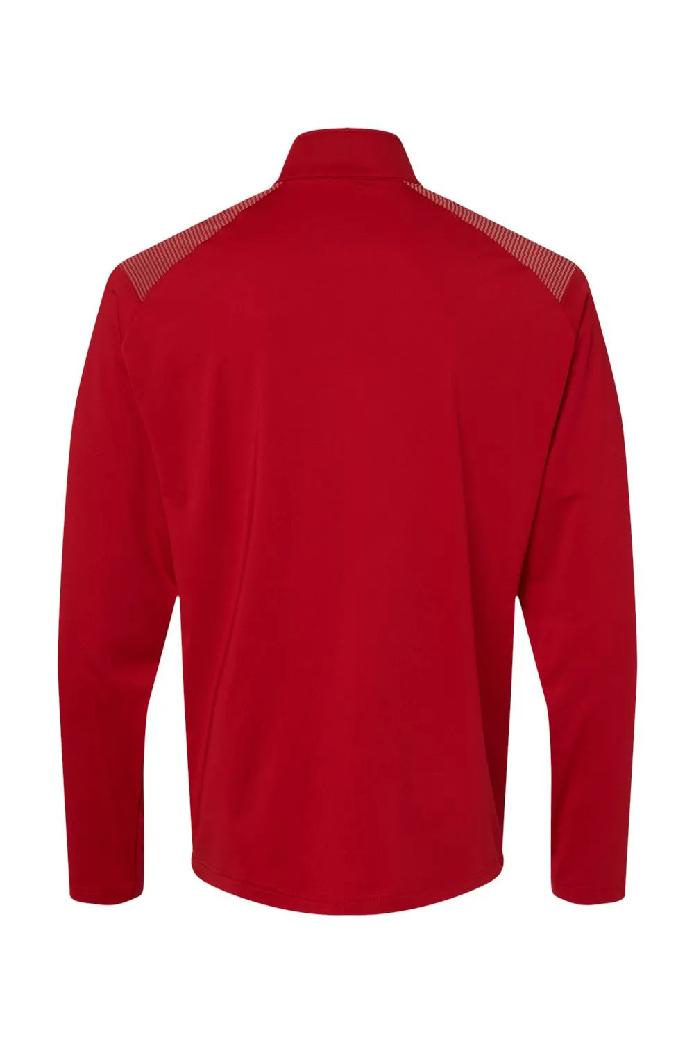 Adidas Herren Schulterstreifen Feuchtigkeitstransportierendes 1/4-Zip Sweatshirt - Team Power Rot