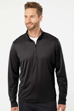 Adidas Herren Sweatshirt mit 1/4-Zipper und UPF 50  - Schwarz