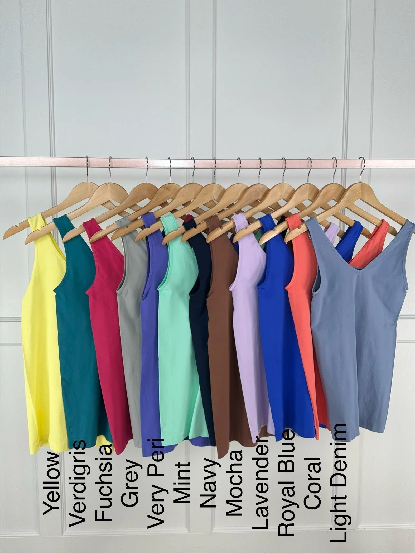 Ganztägig umkehrbares Damen-V-Ausschnitt-Tanktop