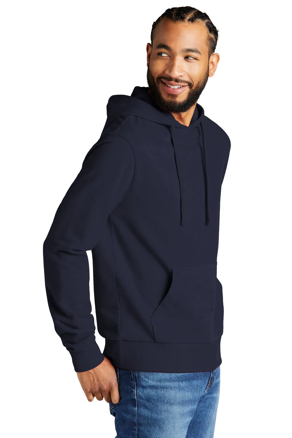 Allmade Herren Bio-French-Terry Kapuzenpullover mit Kangaroo-Tasche - Nachthimmel Marineblau