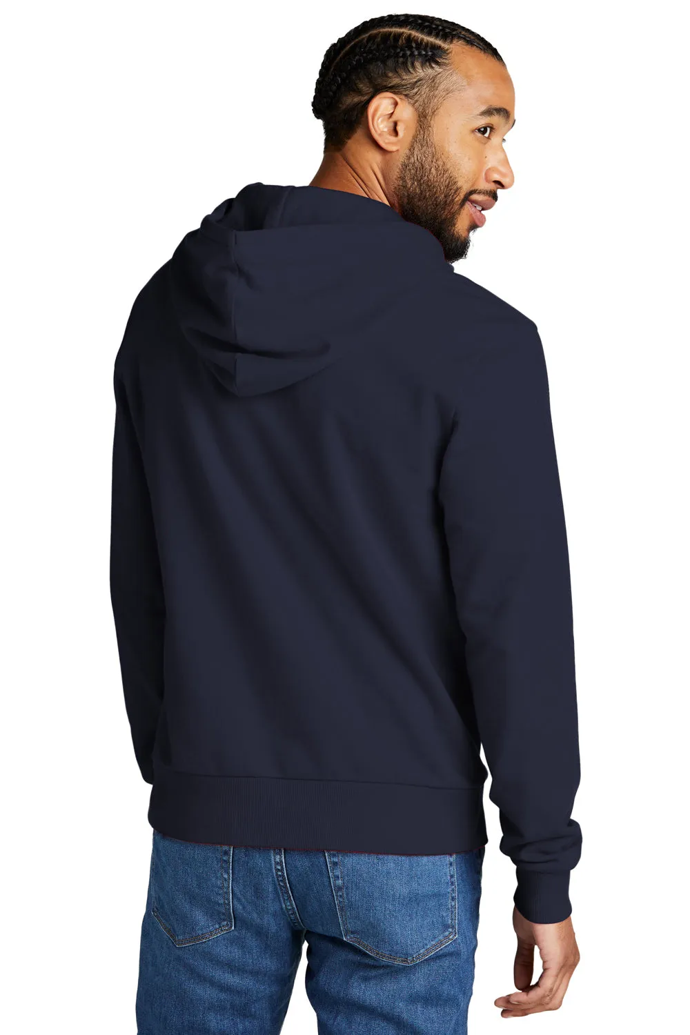 Allmade Herren Bio-French-Terry Kapuzenpullover mit Kangaroo-Tasche - Nachthimmel Marineblau