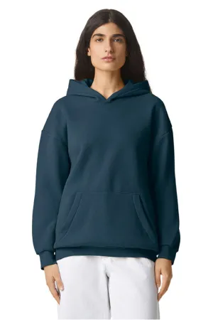 American Apparel Herren ReFlex Fleece Kapuzenpullover Hoodie mit Kangaroo-Tasche - Meeresblau