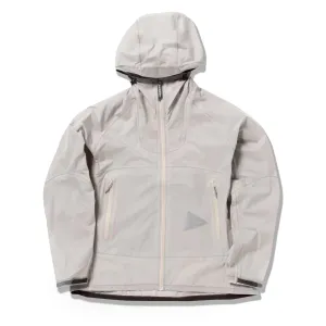 And Wander 3L UL Regenjacke Hellgrau