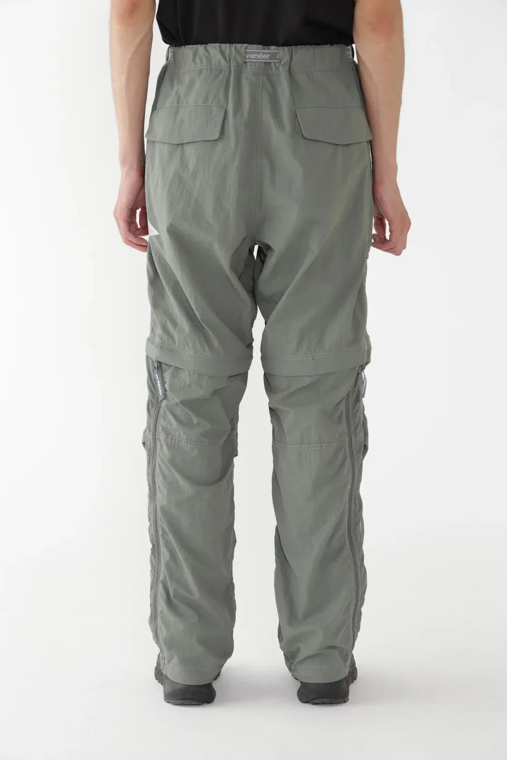 And Wander | NY Taffeta Wanderhose 2-Wege | Moos