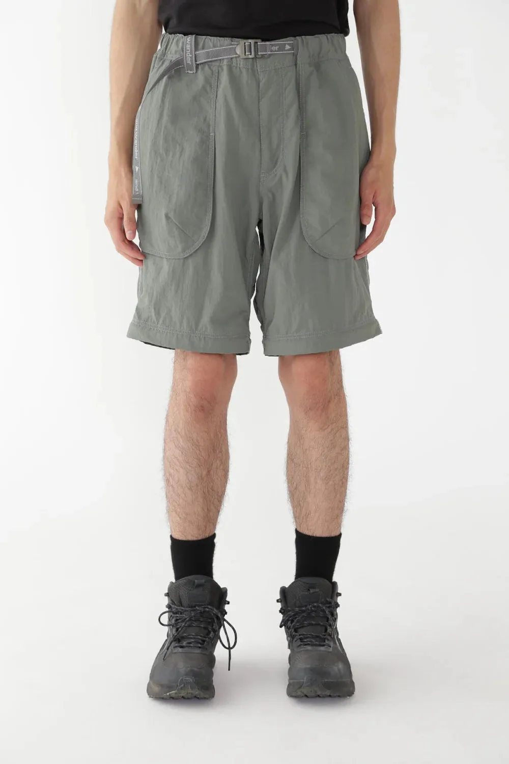 And Wander | NY Taffeta Wanderhose 2-Wege | Moos