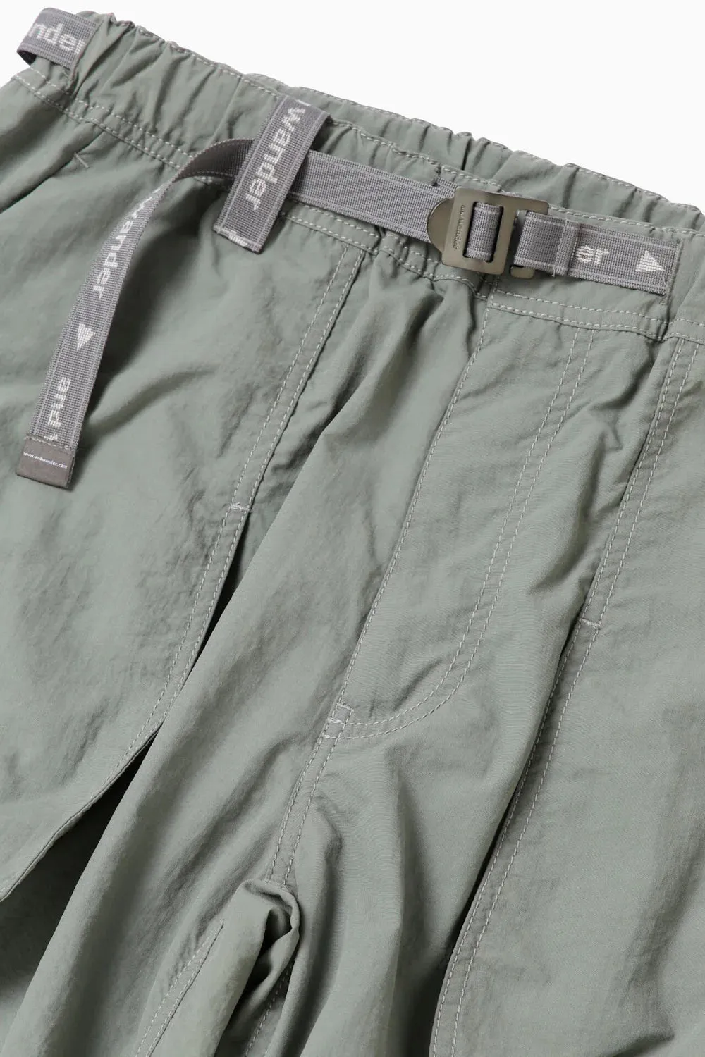 And Wander | NY Taffeta Wanderhose 2-Wege | Moos