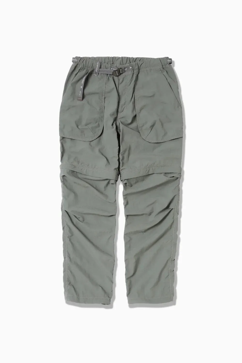 And Wander | NY Taffeta Wanderhose 2-Wege | Moos