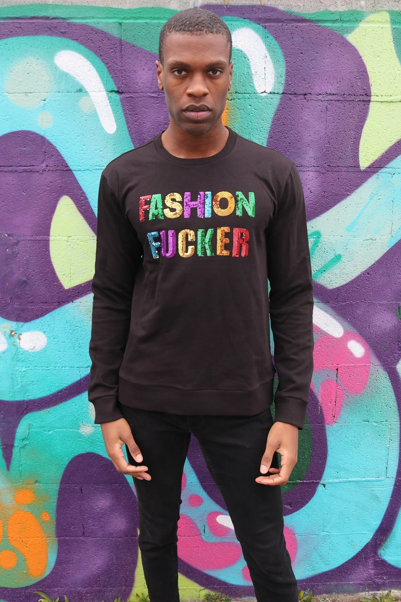 Any Old Iron Herrenmode Fucker Sweatshirt
