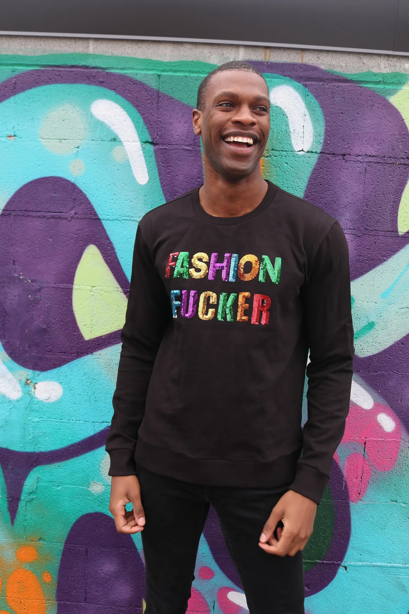 Any Old Iron Herrenmode Fucker Sweatshirt