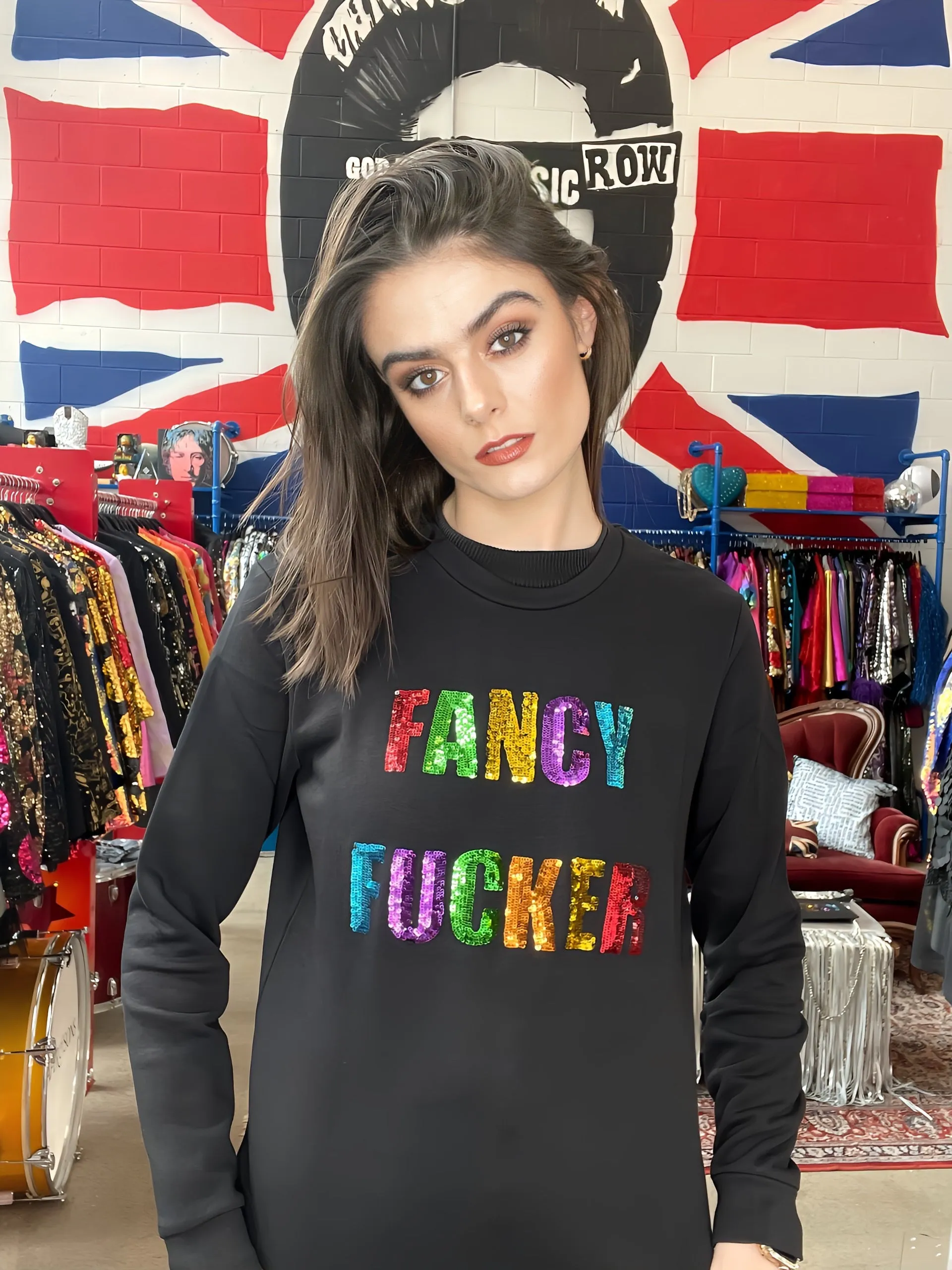 Any Old Iron Damen Sweatshirt mit ausgefallenem Design