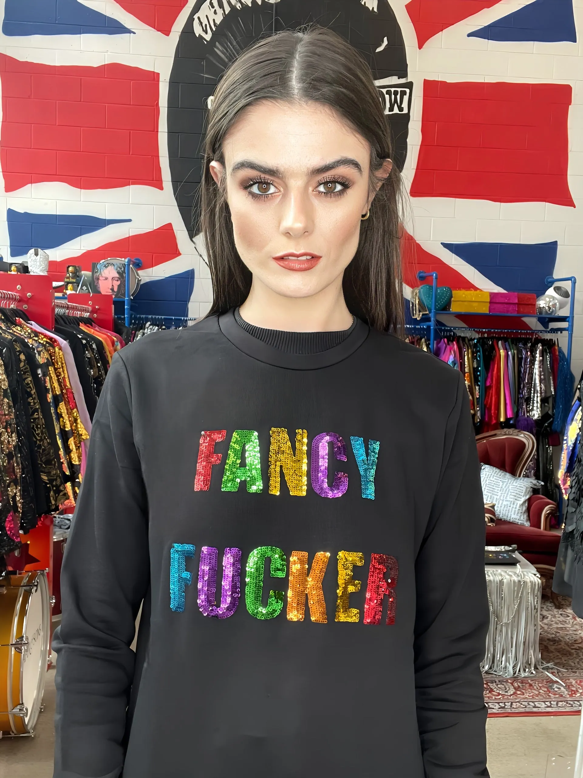 Any Old Iron Damen Sweatshirt mit ausgefallenem Design