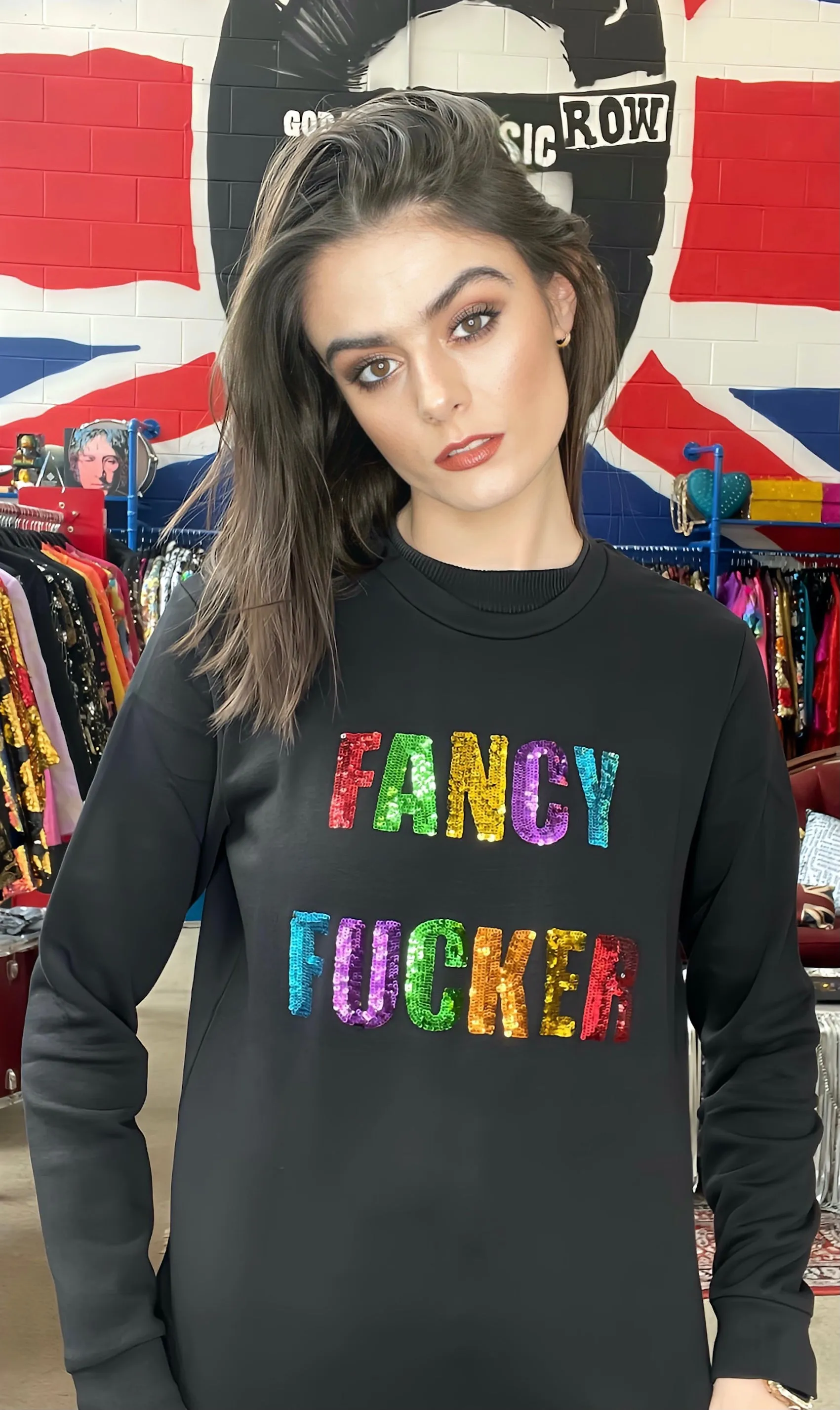 Any Old Iron Damen Sweatshirt mit ausgefallenem Design