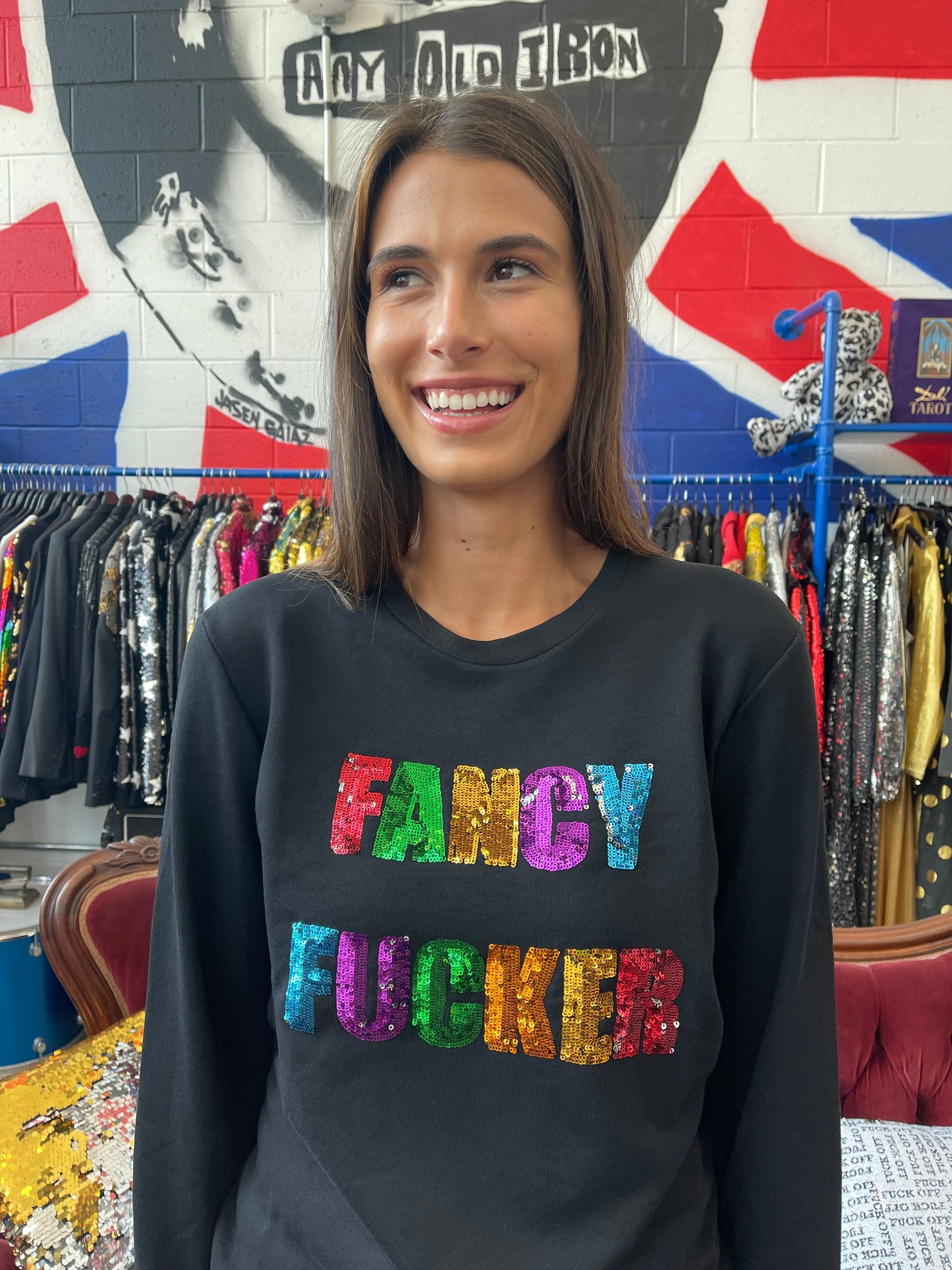 Any Old Iron Damen Sweatshirt mit ausgefallenem Design