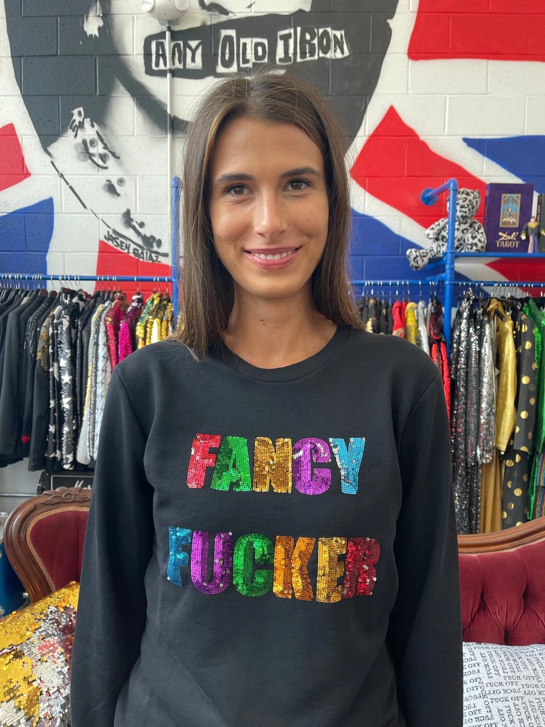 Any Old Iron Damen Sweatshirt mit ausgefallenem Design