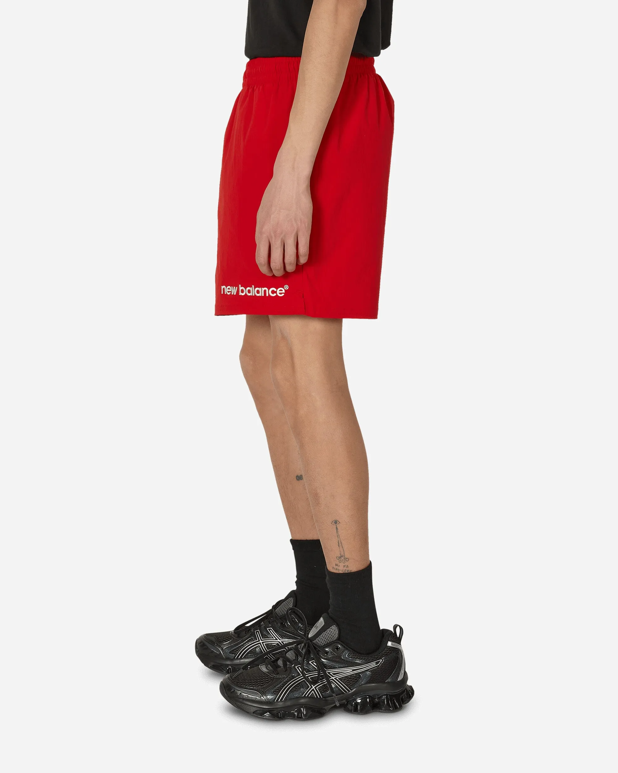 Archiv Stretch Gewebte Shorts Team Rot