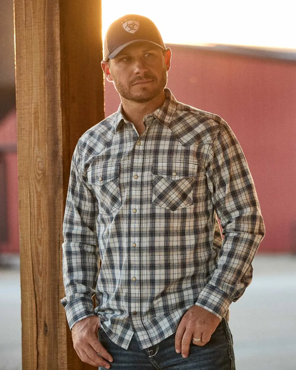 Ariat Herren Hampton Retro Fit Hemd Ariat Kleidung