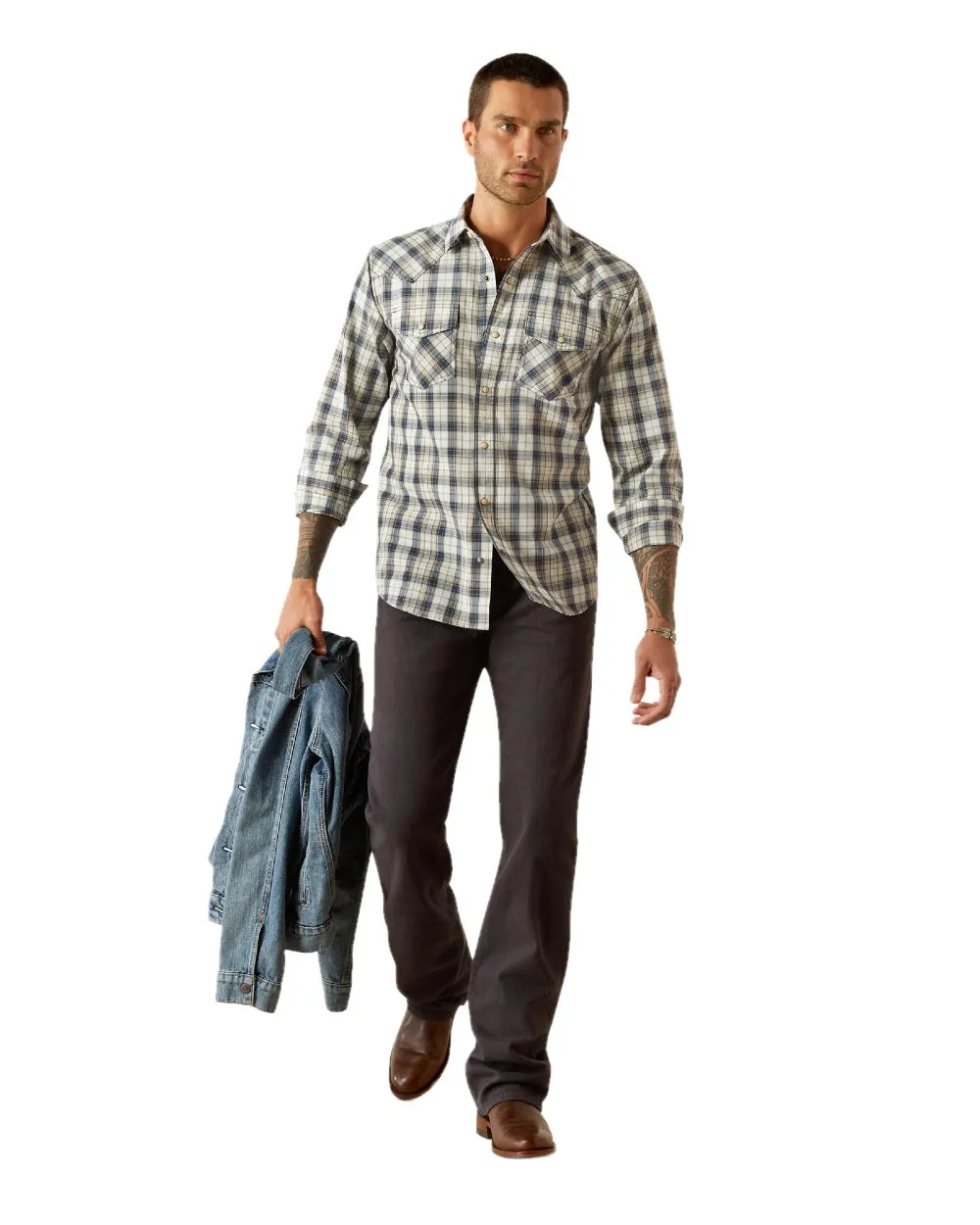 Ariat Herren Hampton Retro Fit Hemd Ariat Kleidung