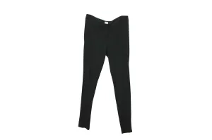 Armani Gerade geschnittene Hose in Schwarz aus Polyester