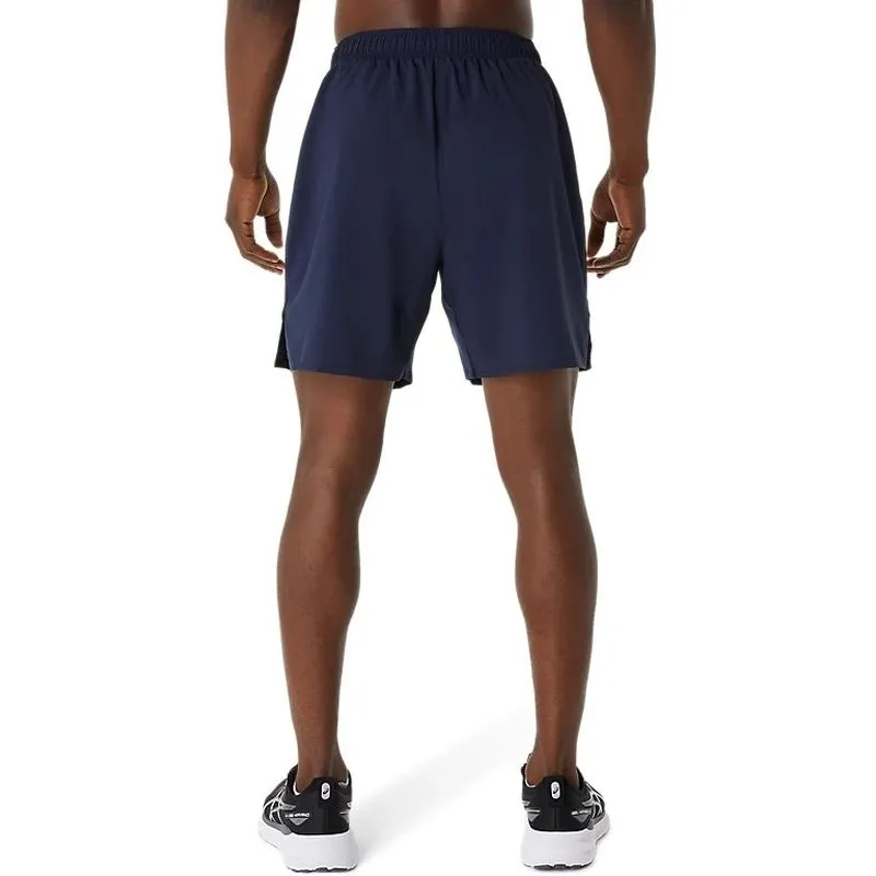 ASICS Herren Silber 7-Zoll Laufshorts