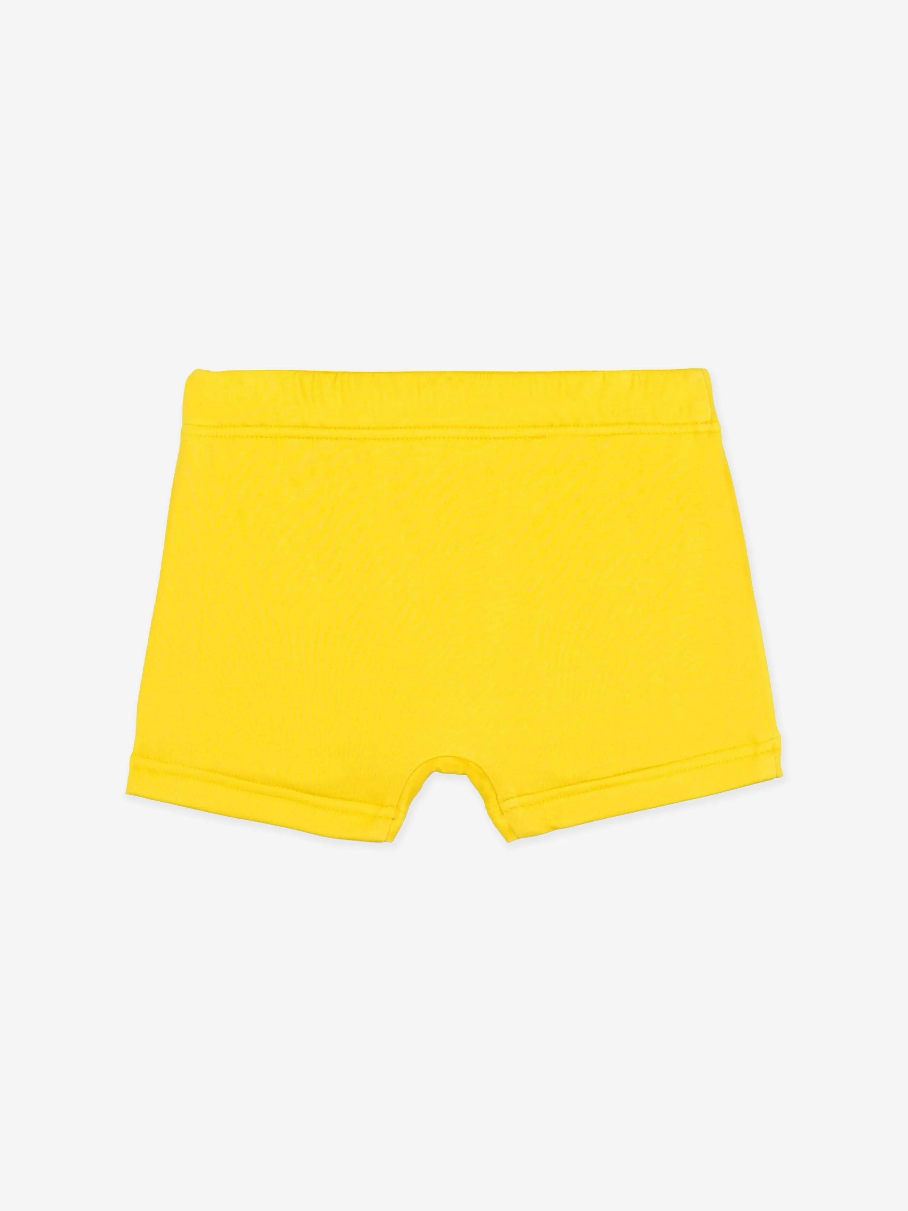 Baby Boys Teddy Logo Badeshorts in Gelb