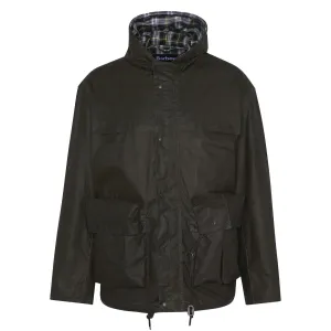 Barbour Modifizierte Durham Wachsjacke Archiv Olive