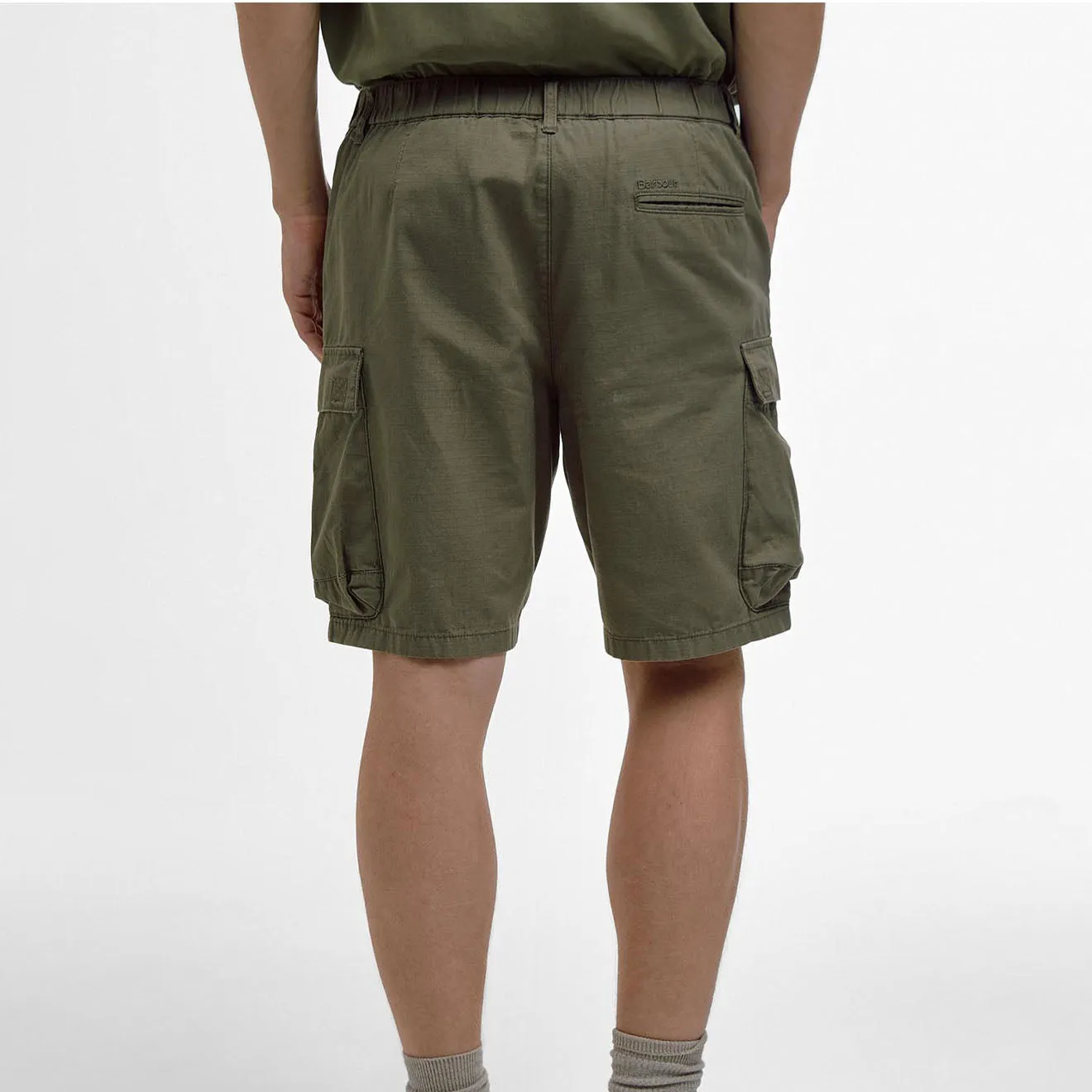Barbour Westmorland Ripstop Short in Gebrannter Olive