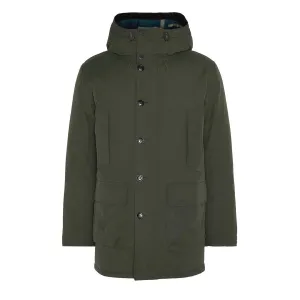 Barbour Winter Beaufort wasserdichte Parka in Salbeigrün
