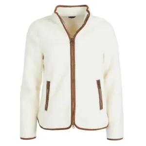 Barbour Damen Lavenham Fleece Winter Perle / Klassisch