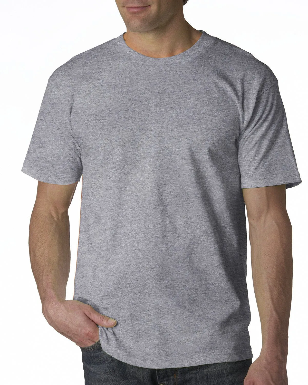 Bayside BA5100 Erwachsene 6.1 Unzen, 100% Baumwolle T-Shirt
