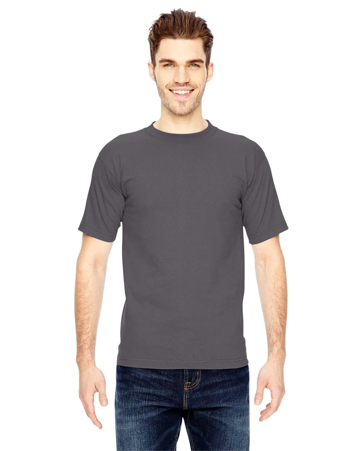 Bayside BA5100 Erwachsene 6.1 Unzen, 100% Baumwolle T-Shirt