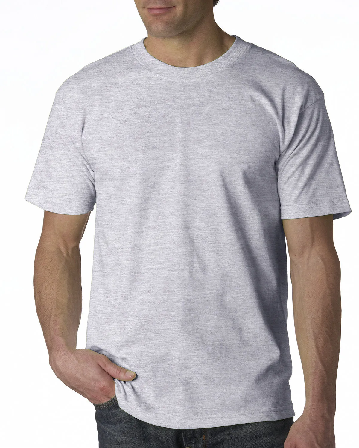 Bayside BA5100 Erwachsene 6.1 Unzen, 100% Baumwolle T-Shirt