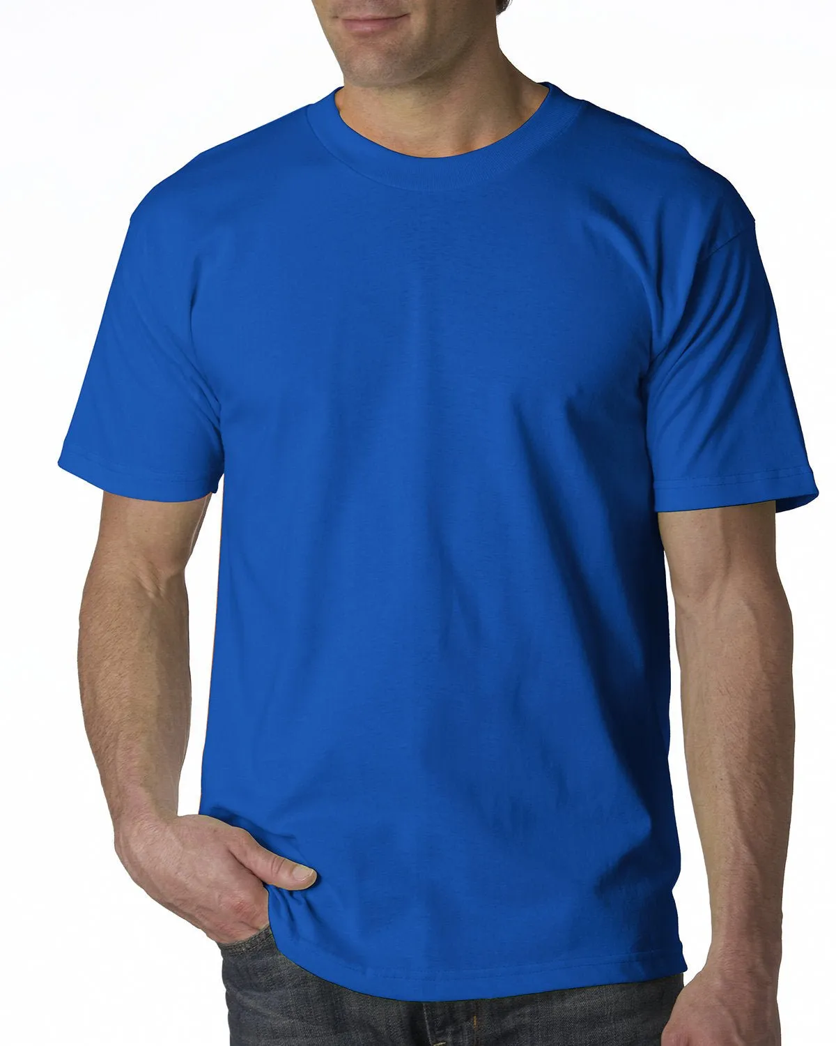Bayside BA5100 Erwachsene 6.1 Unzen, 100% Baumwolle T-Shirt