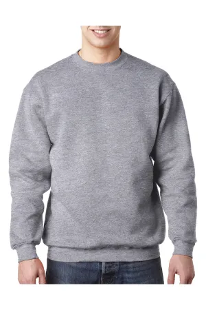 Bayside Herren USA Crewneck Sweatshirt - Dunkel Aschgrau