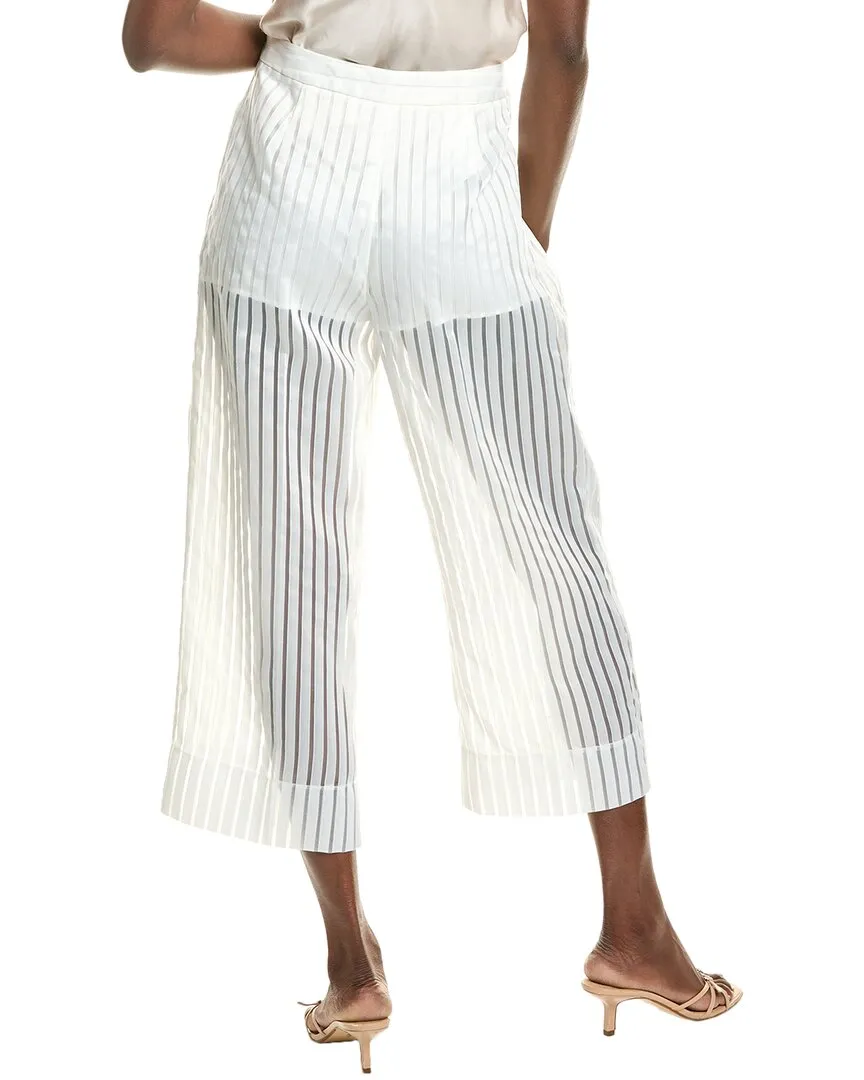 BCBGMAXAZRIA Durchsichtige Streifen-Hose
