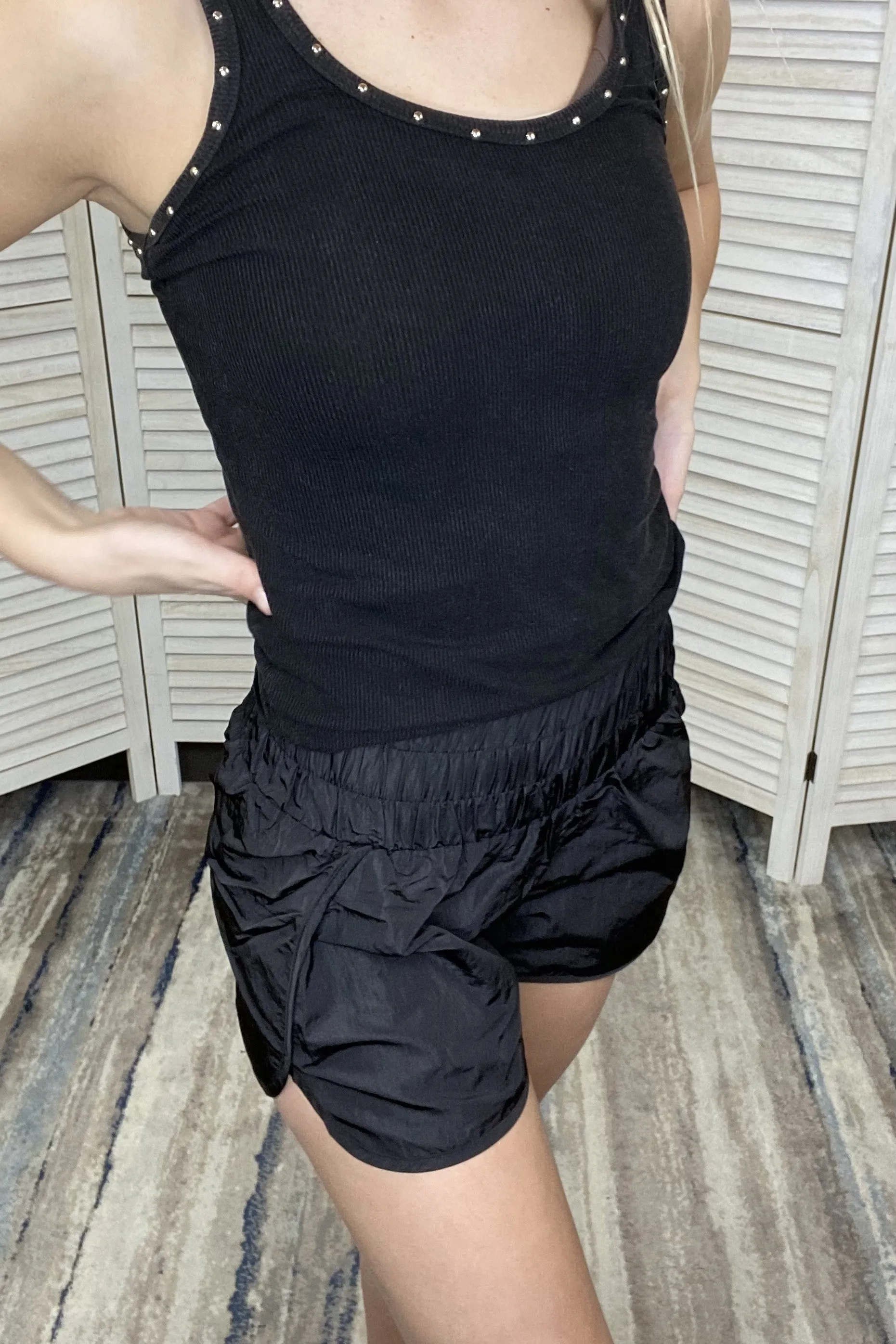 Schöne sportive High-Waist-Shorts für Damen