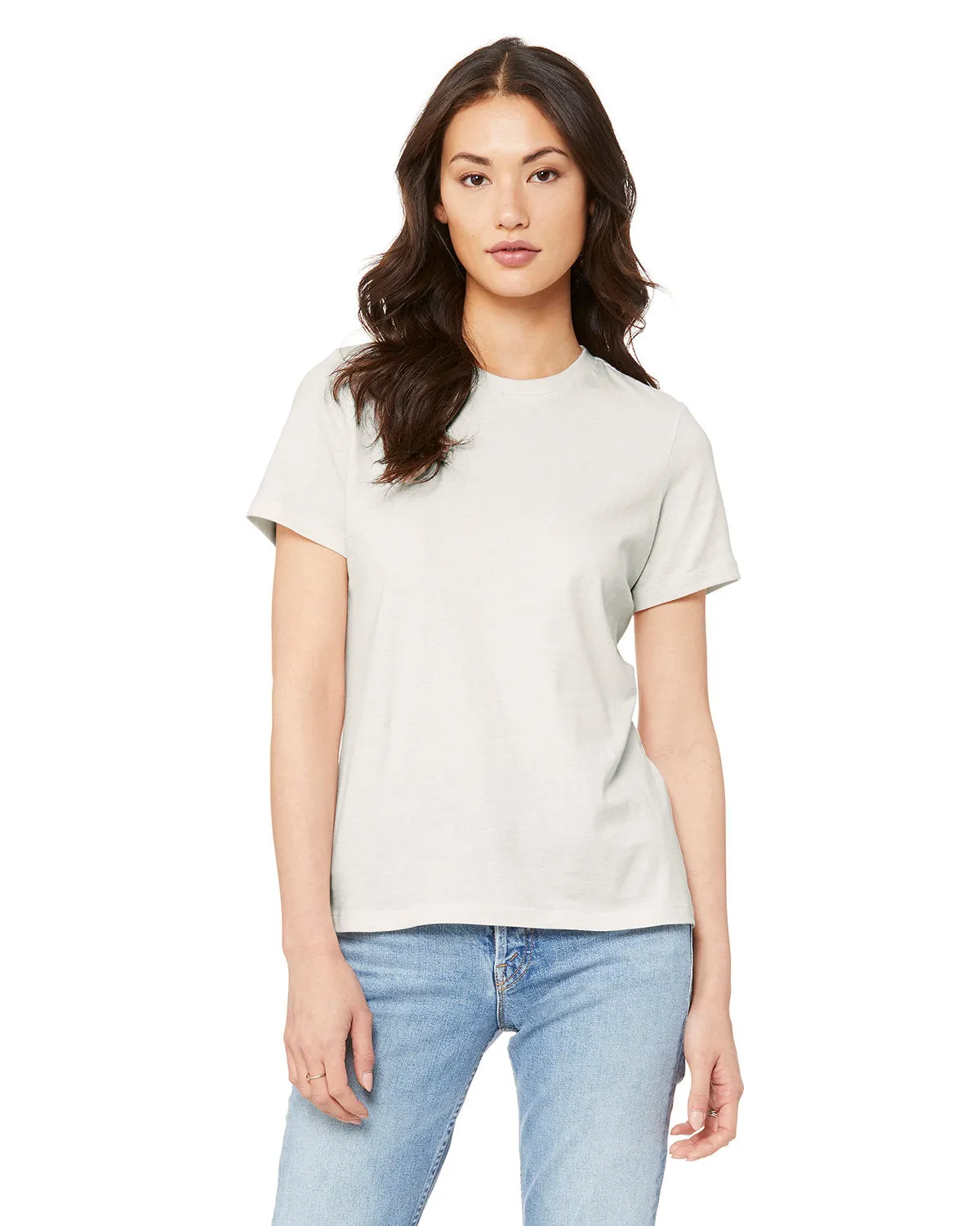 Bella   Canvas B6400 Damen Relaxed Jersey Kurzarm T-Shirt