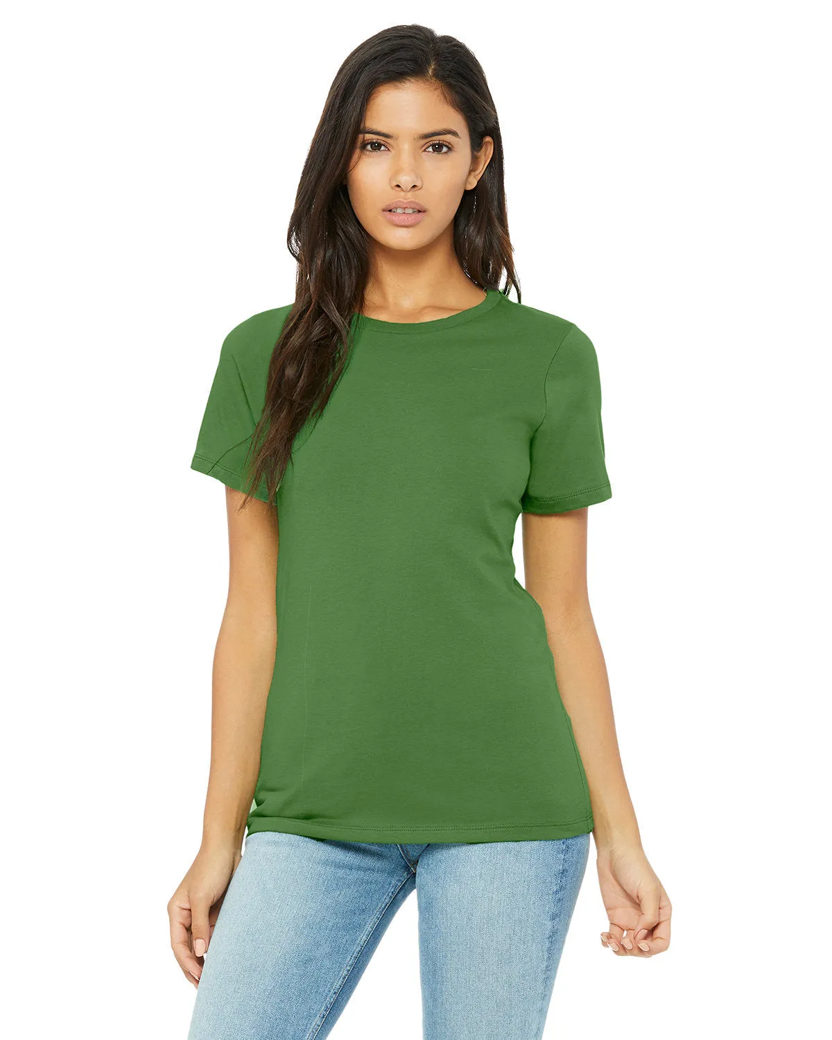 Bella   Canvas B6400 Damen Relaxed Jersey Kurzarm T-Shirt