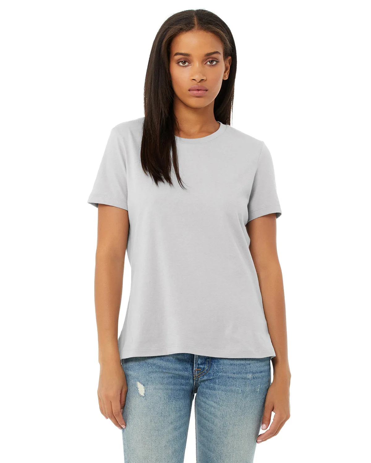 Bella   Canvas B6400 Damen Relaxed Jersey Kurzarm T-Shirt