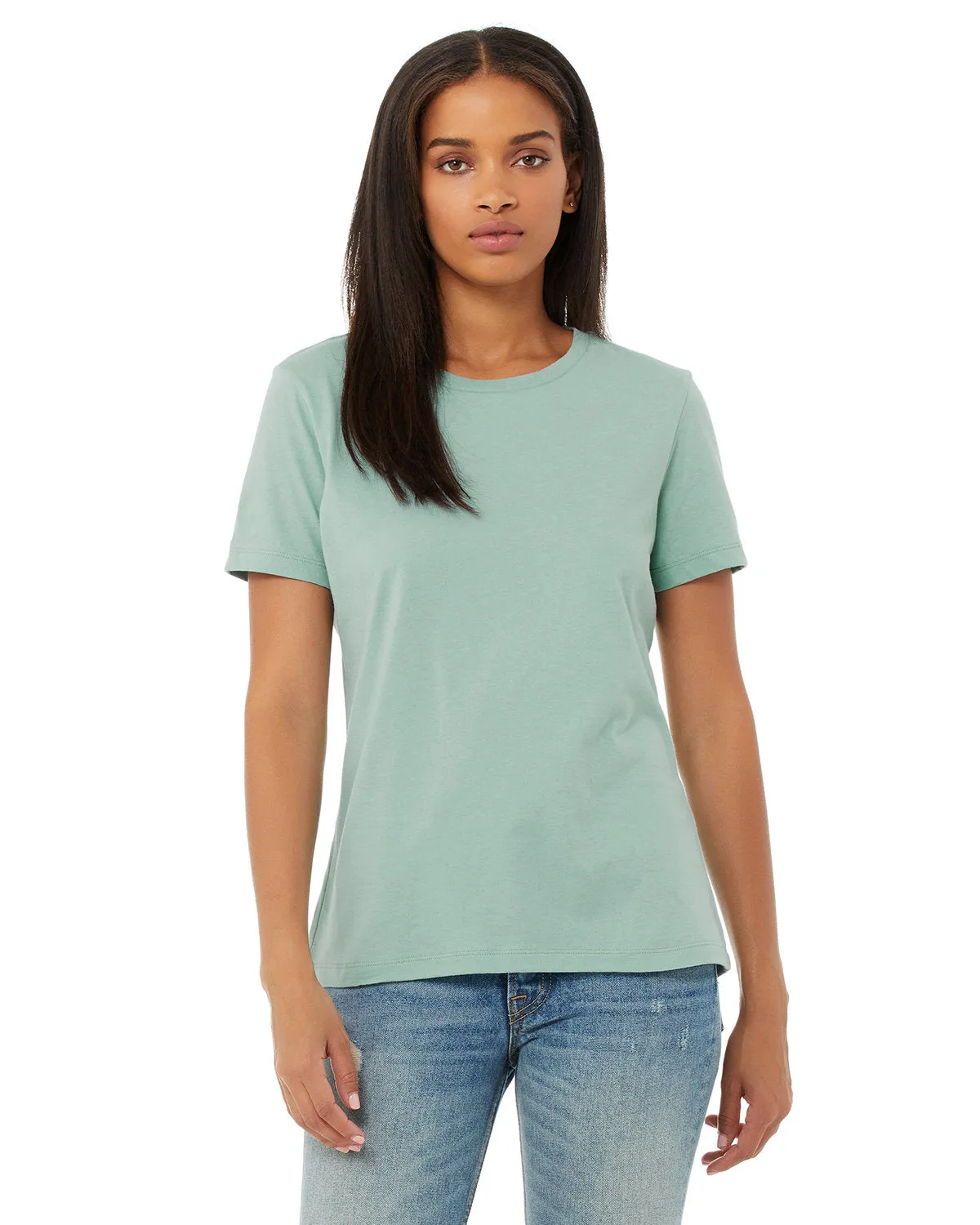Bella   Canvas B6400 Damen Relaxed Jersey Kurzarm T-Shirt