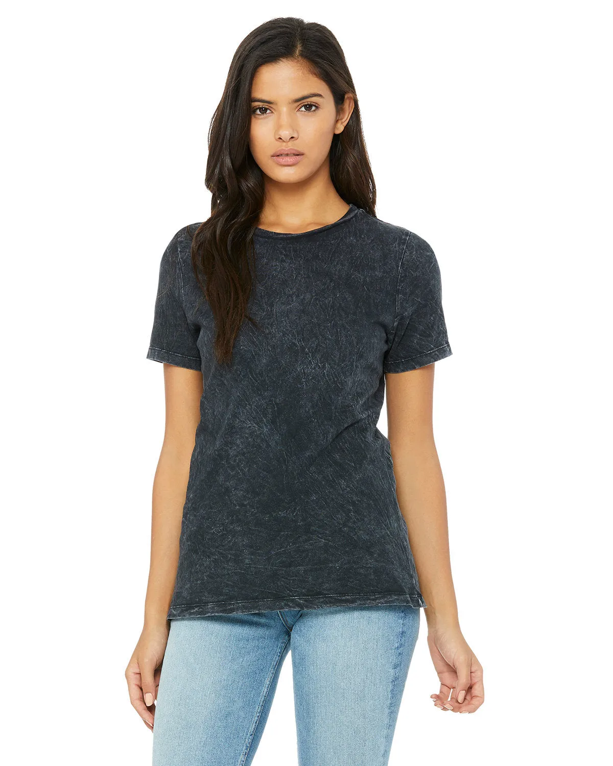 Bella   Canvas B6400 Damen Relaxed Jersey Kurzarm T-Shirt