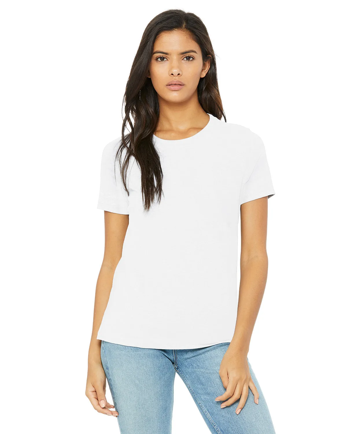 Bella   Canvas B6400 Damen Relaxed Jersey Kurzarm T-Shirt