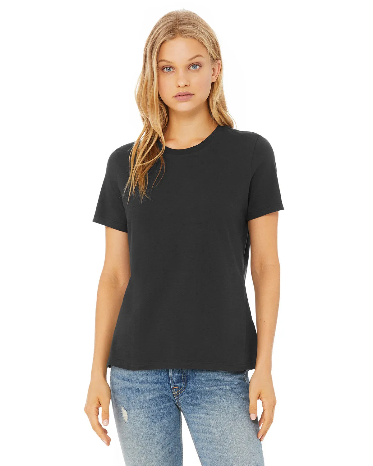Bella   Canvas B6400 Damen Relaxed Jersey Kurzarm T-Shirt