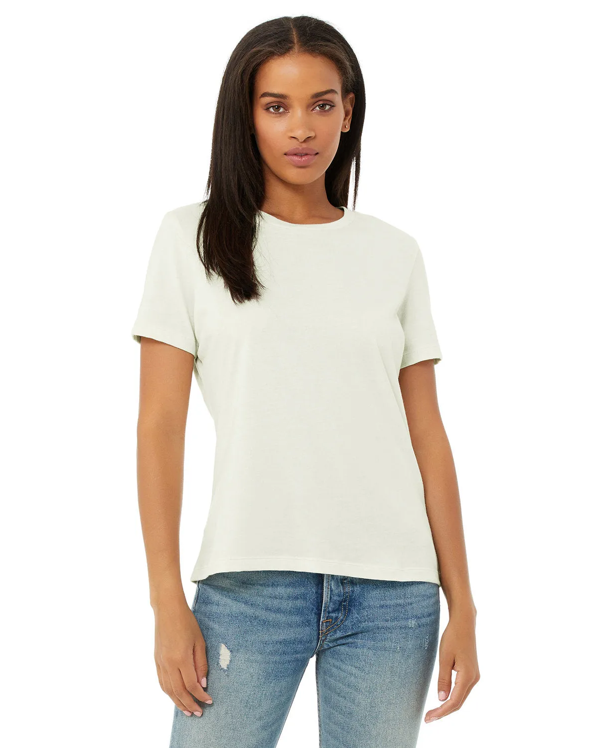 Bella   Canvas B6400 Damen Relaxed Jersey Kurzarm T-Shirt