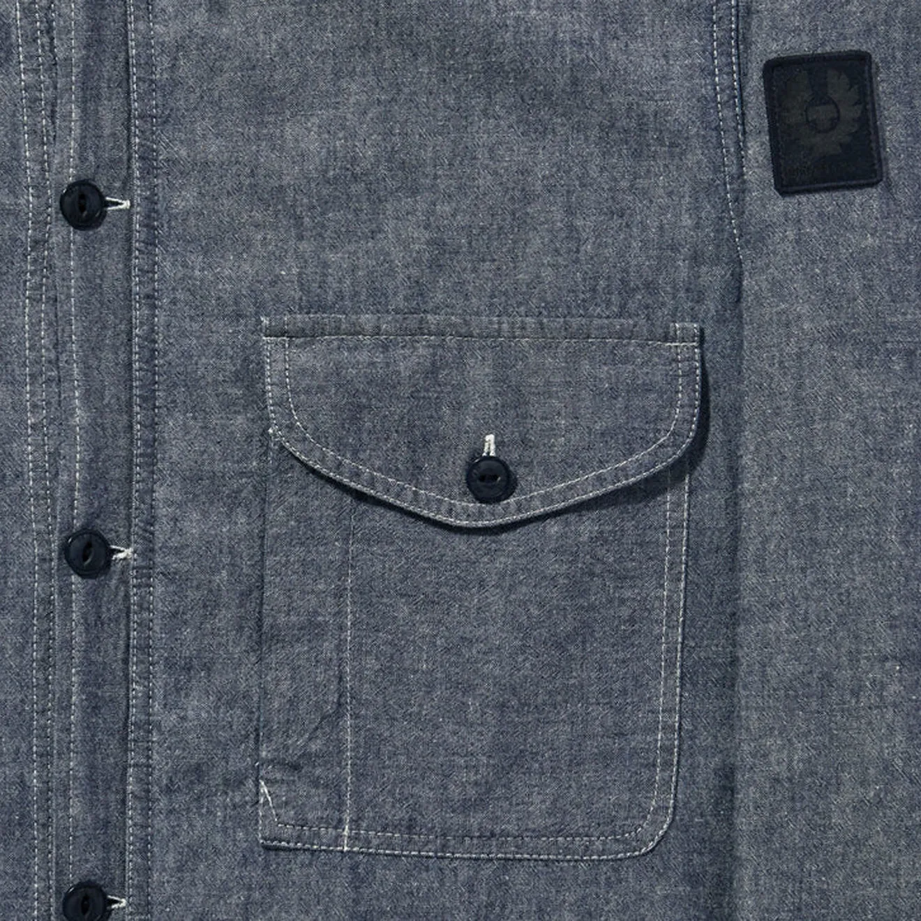 Belstaff CS60 Überhemd Chambray