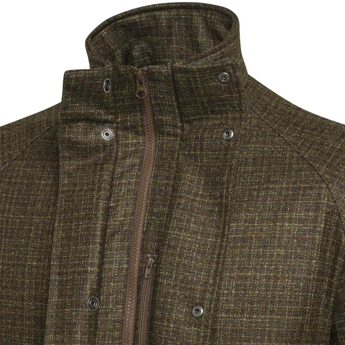 Beretta St James Mantel Grün & Rost Karo