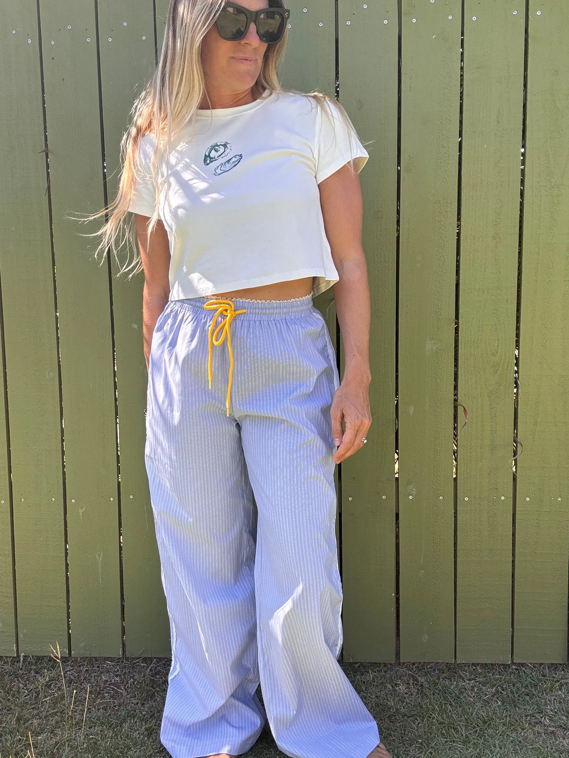 Bleu Athletica Hose