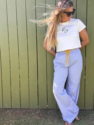 Bleu Athletica Hose