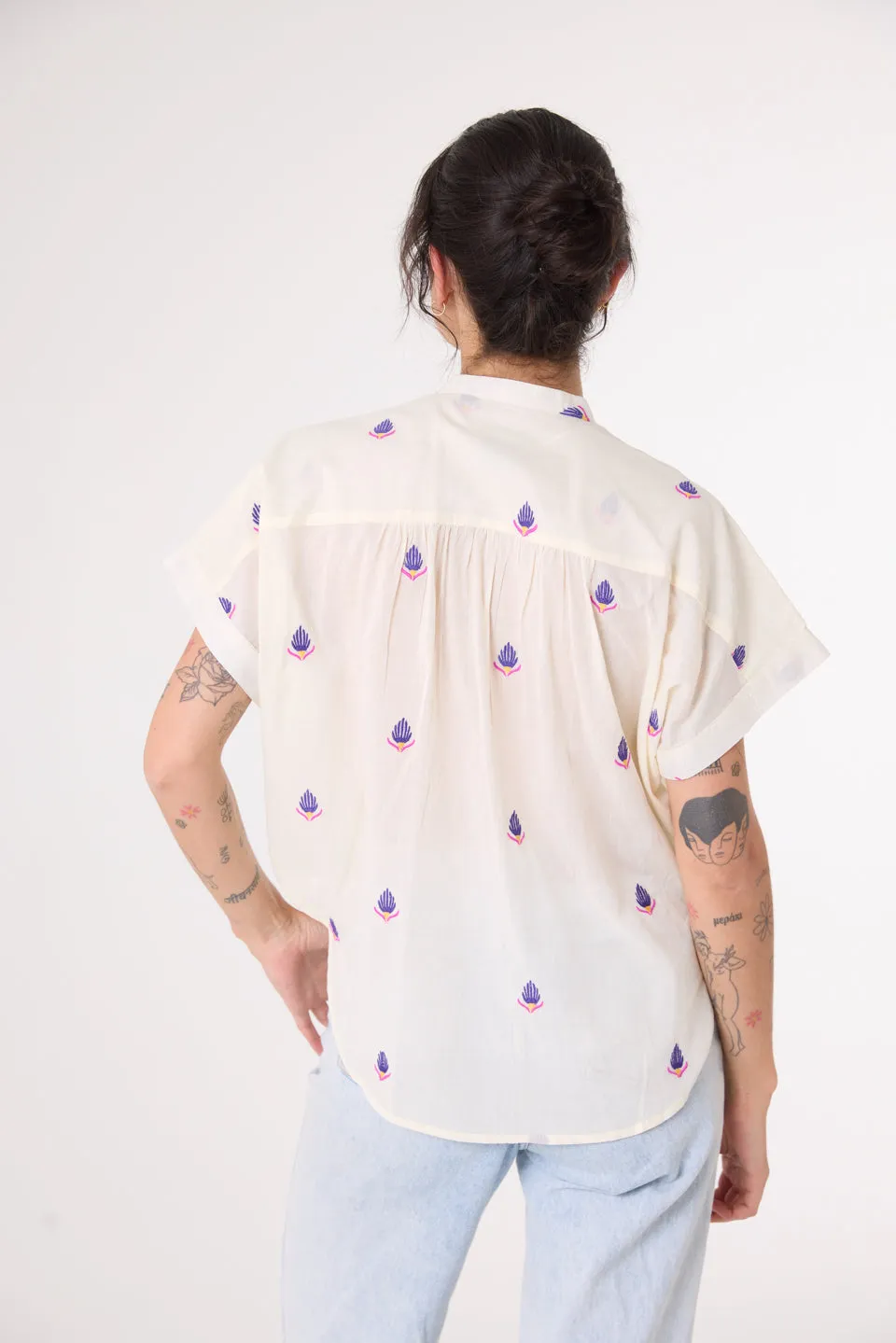 Bluse Brodee Maya Maya Blume Multi